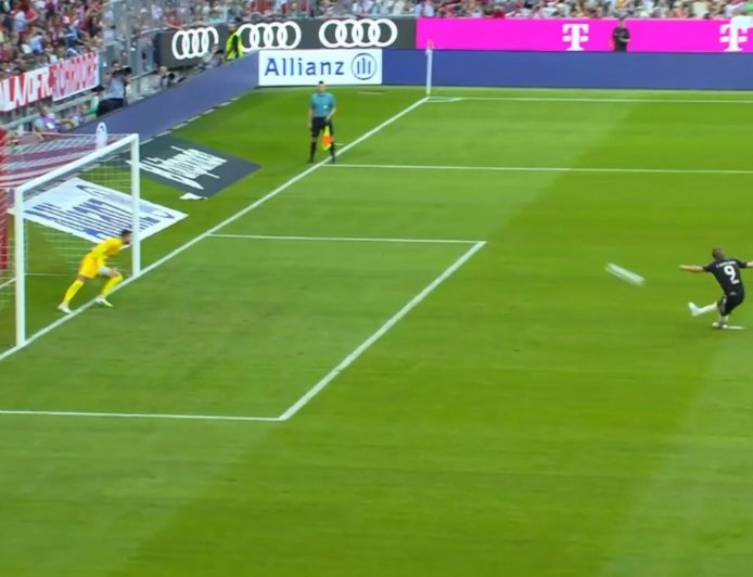 Harry Kane scores against Tottenham before missing one of the worst penalties you’ll ever see