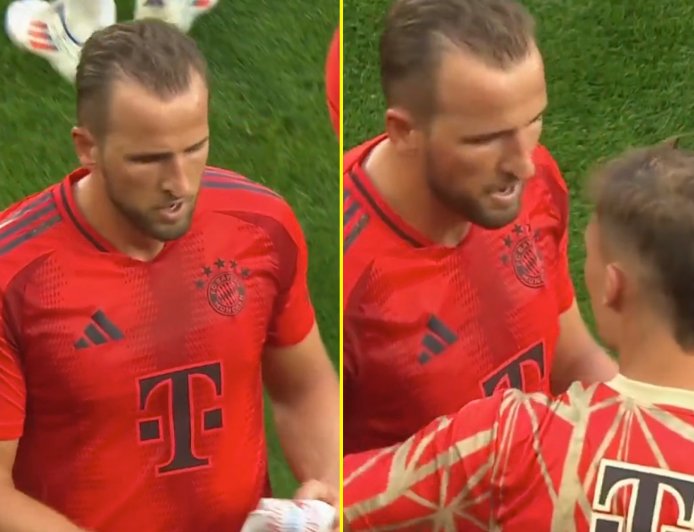 Bayern Munich star Harry Kane took off captain’s armband and refused to lift trophy on return to Tottenham