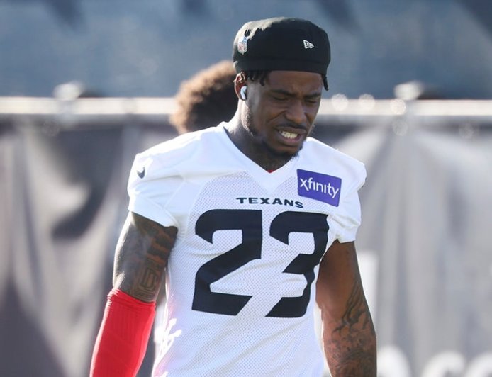 Texans' C.J. Gardner-Johnson carted from West Virginia training camp finale with possible leg injury: report