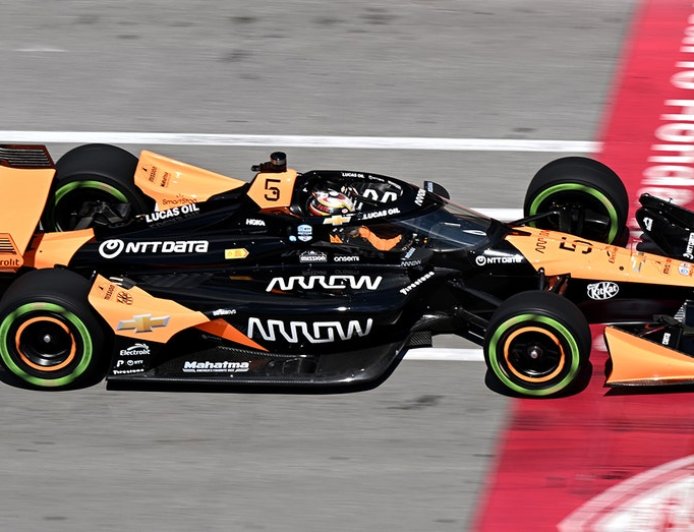 Mexican IndyCar driver 'caught off guard' by ICE's 'Speedway Slammer' post on social media