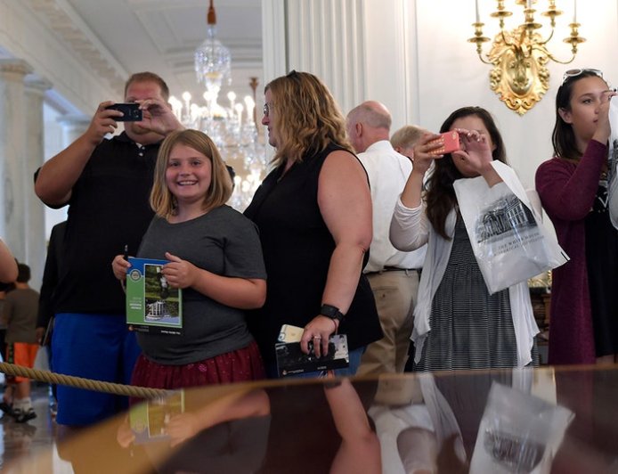 First lady Melania Trump to continue 'tradition' of White House tours following pause