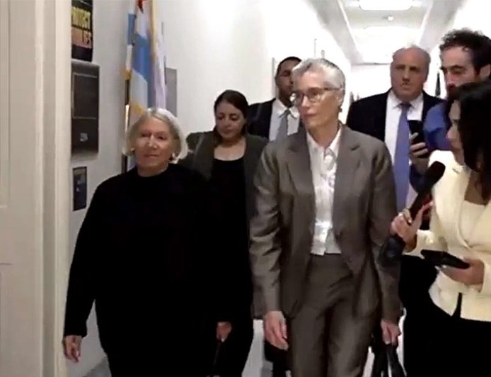 Veteran Biden insider Anita Dunn confronted by Fox News after facing grilling from GOP