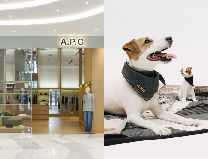 A.P.C.絕美新店進駐Dream Plaza!「獨賣寵物系列」皮革牽繩、領巾太時髦