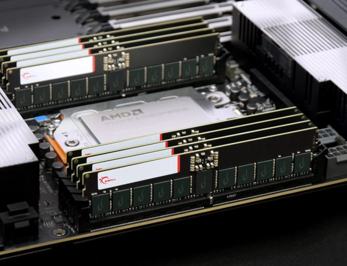 芝奇 RDIMM 内存在 AMD TR PRO 平台达成 8 通道共 256GB 8400CL38 超频