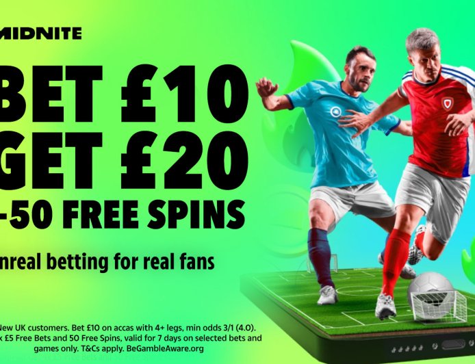 Southampton vs Wrexham betting offer: Bet £10 get £20 + 50 free spins on Midnite