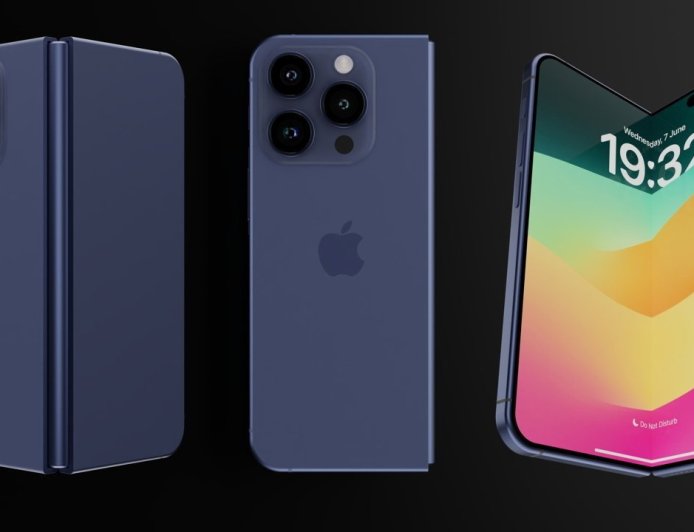 苹果折叠 iPhone 渲染图再曝:5.5/7.8 英寸屏幕、4.8/9.5mm 厚,售价恐超 2000 美元