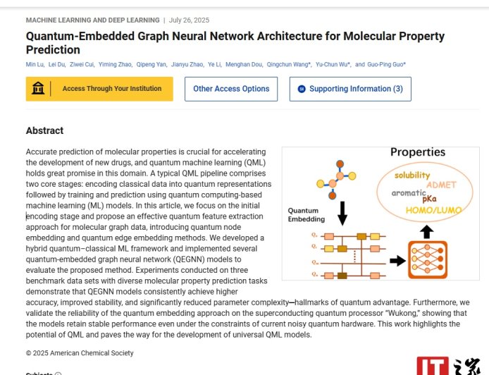 填补研究空白、“本源悟空”验证可靠性：我国本源量子科研团队全球首创量子边编码技术
