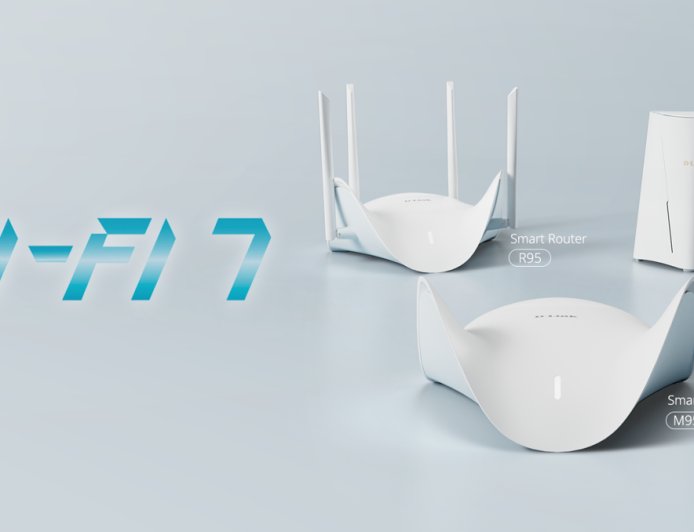 D-Link 友讯推出 BE9500 / BE7200+5G 无线路由器,优美流线设计