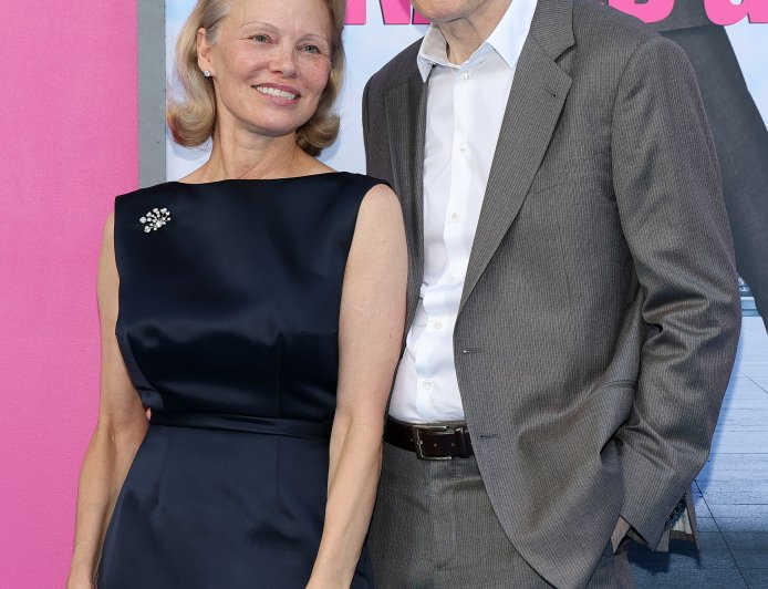 Pamela Anderson Jokingly Reveals Her Risque Go-To Date Night Look