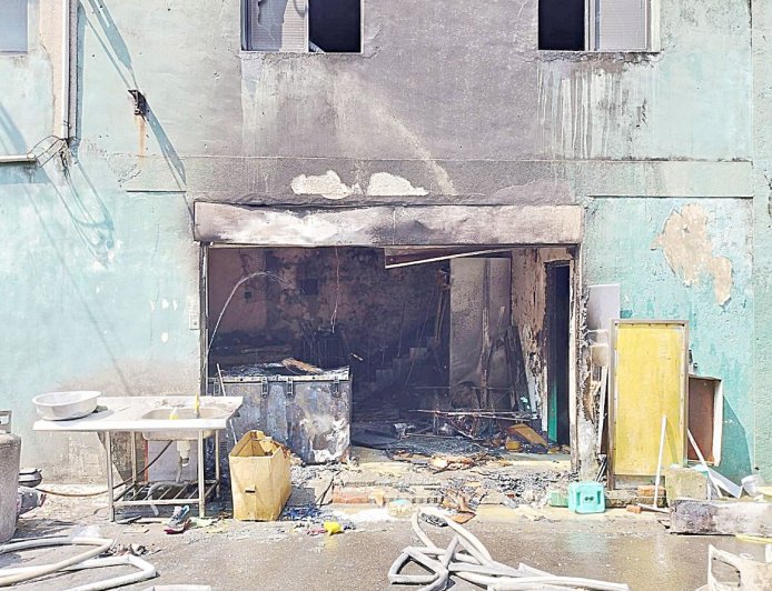 中壢民宅疑瓦斯氣爆！岳母女婿全身50%二度灼傷　緊急送醫搶救