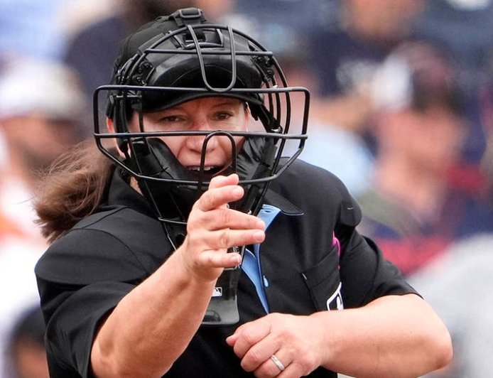 Jen Pawol Makes History As MLB's First Female Ump: 'The Dream Actually Came True Today'
