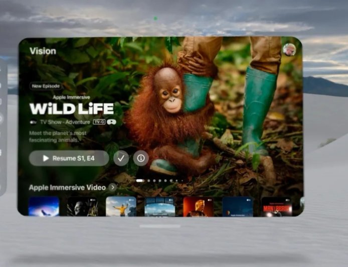 《野生世界》第四集《猩猩》登陆苹果 Vision Pro，用户可免费观看