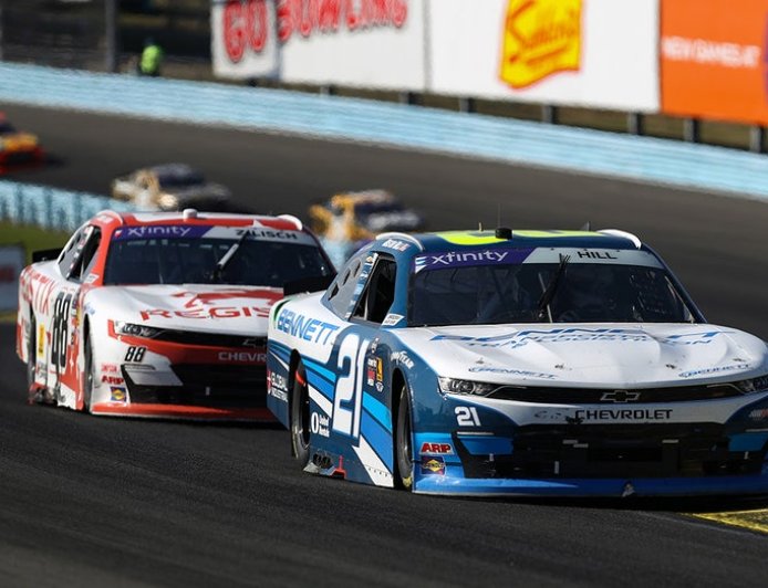 NASCAR driver Austin Hill sparks massive wreck at Watkins Glen