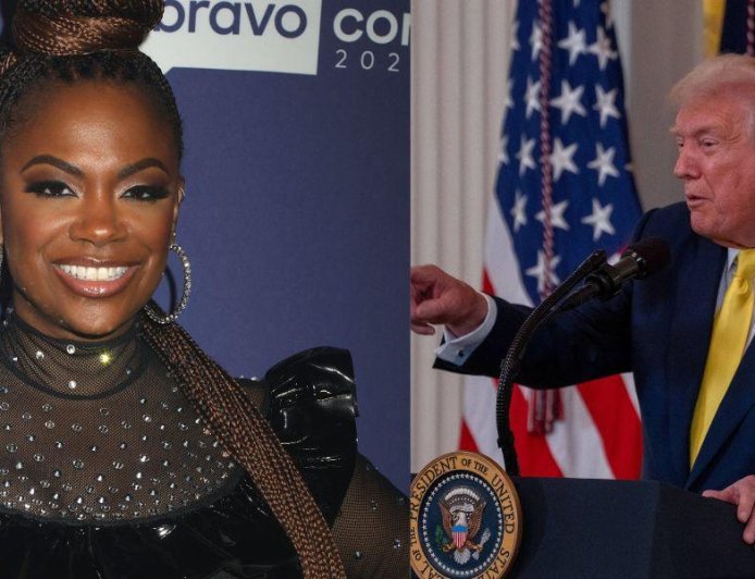 'Real Housewives' Star Kandi Burruss Facing Backlash After Being Accused Of Being A Donald Trump Supporter