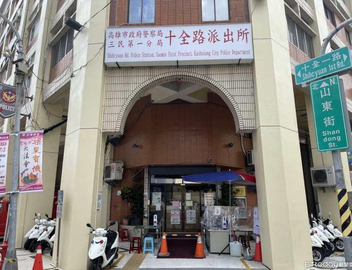 高雄十全停車風波 影印店老闆闖派出所開嗆...監視器還原經過