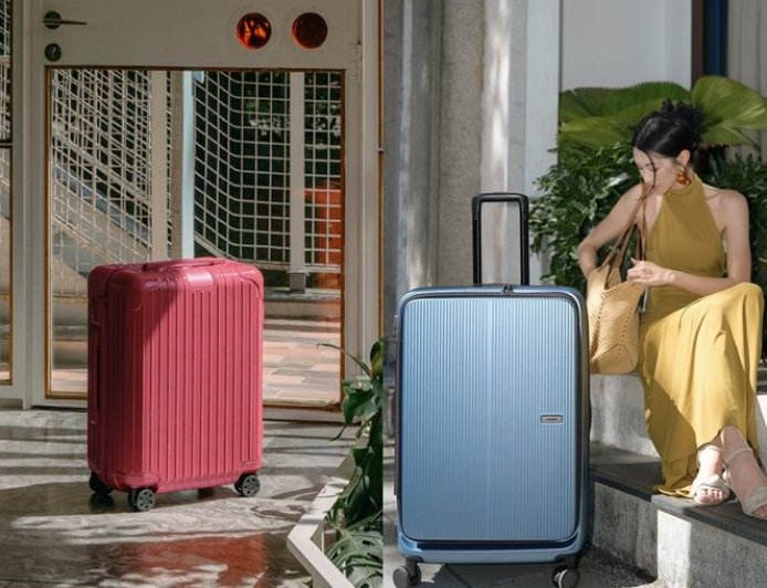 高顏值行李箱夢幻新色必收！RIMOWA石榴紅好仙美、CROWN灰藍色質感滿分