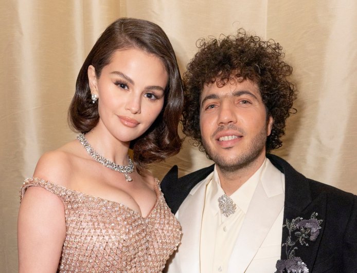 Selena Gomez Shares Sweet PDA Photo Kissing Fiance Benny Blanco