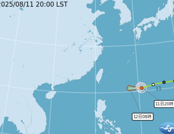楊柳「吃掉南海水氣」變身中颱！路徑再南修　鄭明典：環境更有利