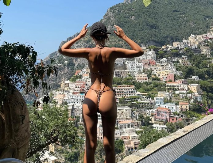Emily Ratajkowski Leaves Very Little to the Imagination in a Tiny Bikini