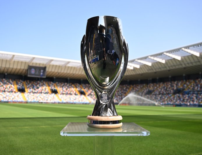 Where is the 2025 UEFA Super Cup being held? Tottenham face PSG in 25,000-seater stadium