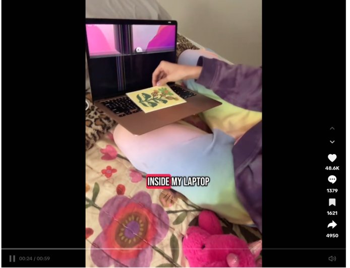 一张卡纸导致 MacBook 屏幕损坏引热议，苹果曾提醒“合盖前请清空键盘”