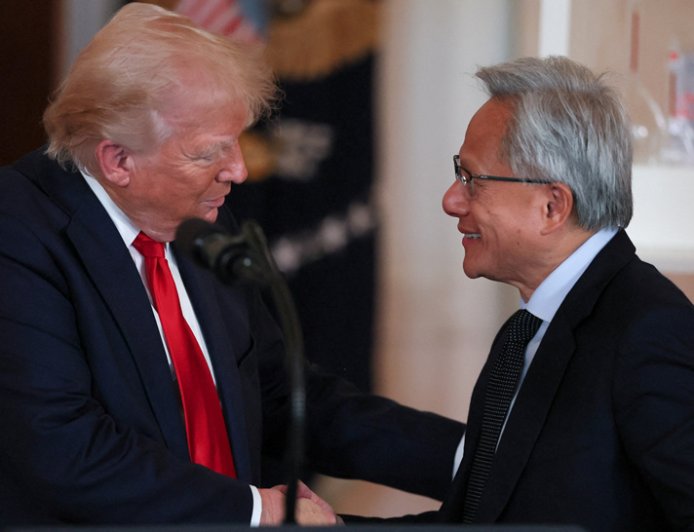 英伟达15%销售分成，特朗普贩卖出口管制的逻辑是什么？