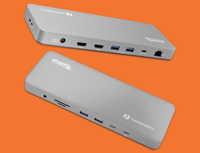 M4 Mac 最佳拍档：Plugable 推 Thunderbolt 4 扩展坞，支持 4K 双屏输出、96W 充电、13 个端口