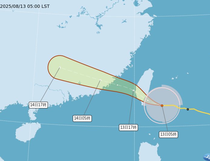 LIVE／楊柳暴風圈觸陸　氣象署最新說明