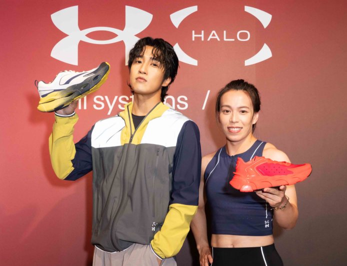 婁峻碩、郭婞淳開箱UA HALO潮鞋！聯名餐點話題「炸雞鞋盒」必吃