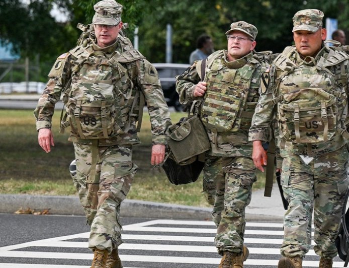 400 National Guard members descend upon DC; expanded crime crackdown expected Wednesday night