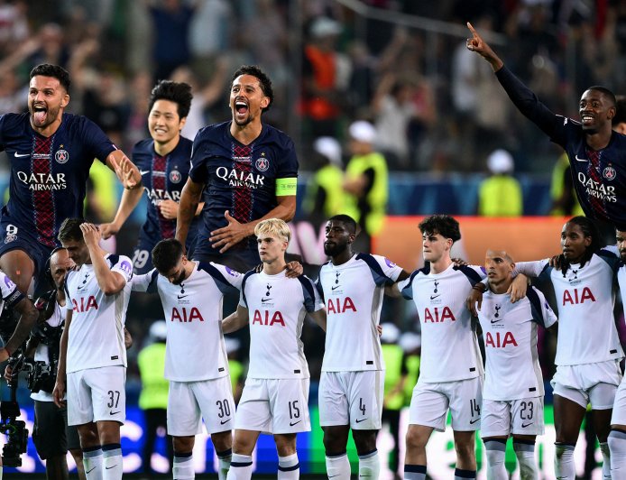 Chelsea brutally troll Tottenham with social media post seconds after Thomas Frank’s side throw away Super Cup