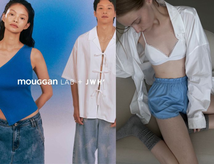 MOUGGAN聯名黃薇「微性感寶藍色衣櫥」！Studio Doe慵懶系居家服太欠買