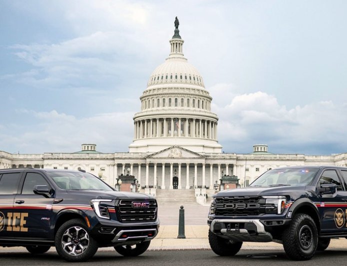 ‘Defend the Homeland’: DHS unveils striking new ICE fleet to boost recruitment, visibility