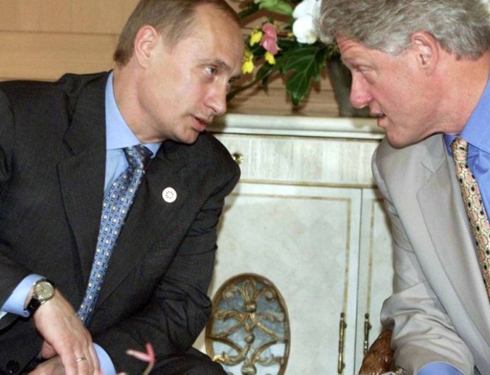 图集：普京与美国总统25年的交往历史