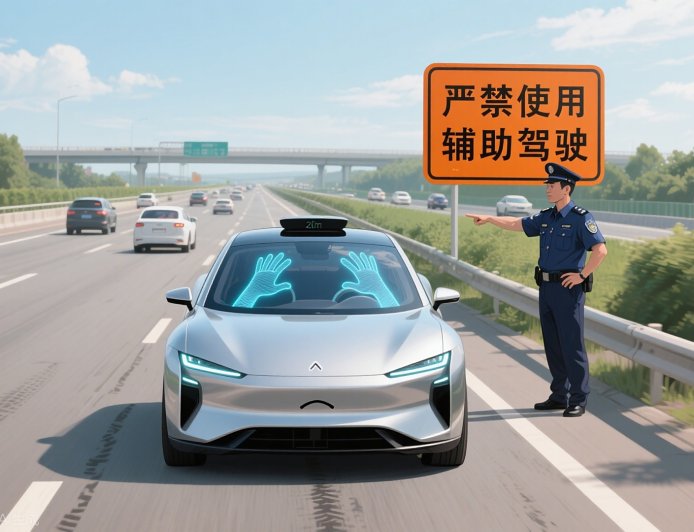 G15 沈海高速多次出现“严禁使用辅助驾驶”路牌，交警称系基于安全考量