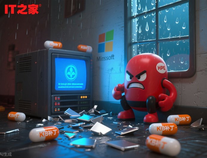 Windows Server 2025 遭遇微软 7 月补丁灾难：HPE 等服务器频繁蓝屏