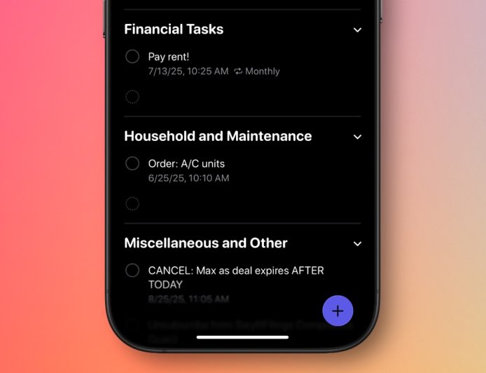 告别手动整理：苹果 iOS 26 提醒事项原生支持 AI 智能归类任务