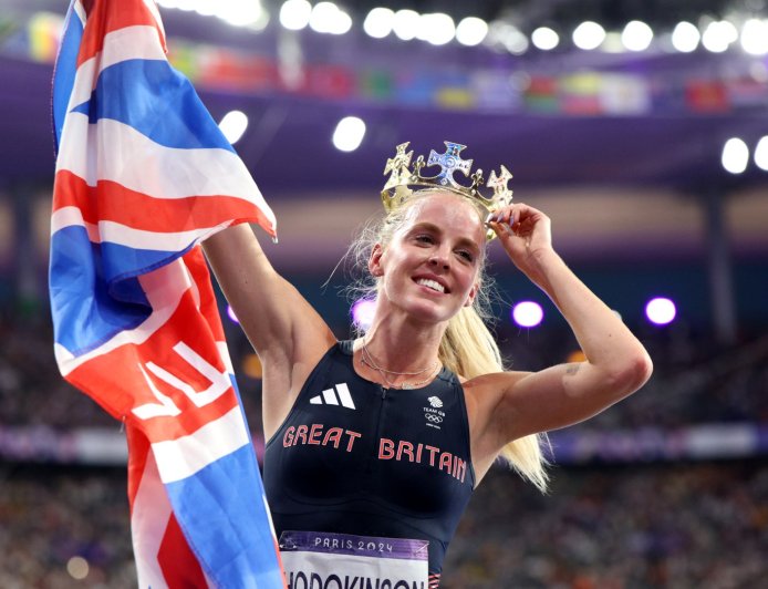 Keely Hodgkinson had perfect one-word response after being called a loser with silver medal