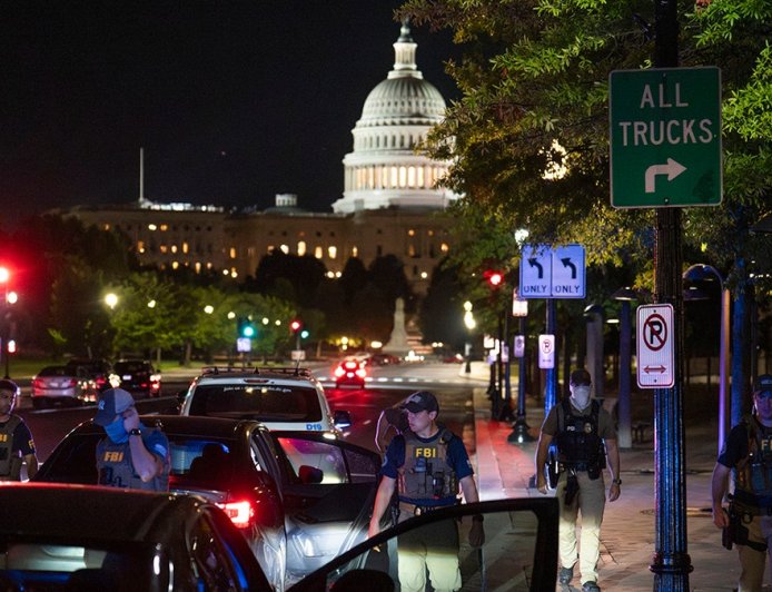 PHOTOS: Feds take over DC as Trump cracks down on capital crime