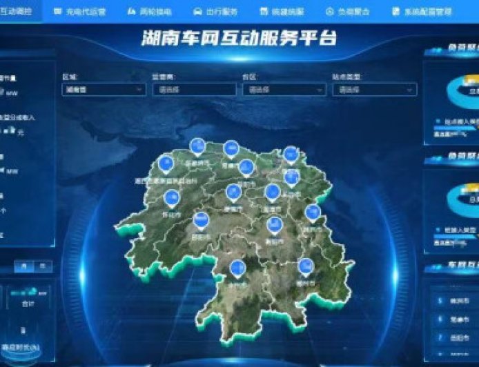 新能源汽车利用 V2G 技术变身城市“充电宝”，湖南车网互动服务平台正式上线运行