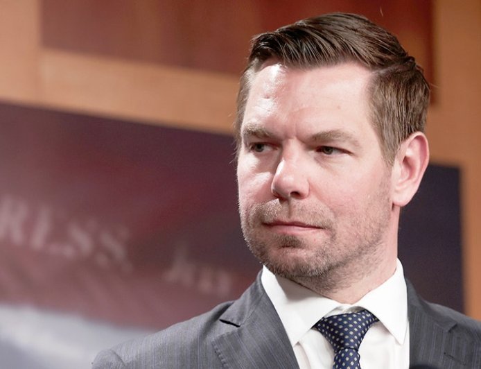 Eric Swalwell rejects Michelle Obama's 'when they go low, we go high' message, vows to 'bury' Republicans