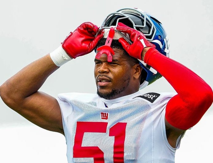 Giants rookie Abdul Carter says Jets knocking him down will be team's 'only highlight' this season