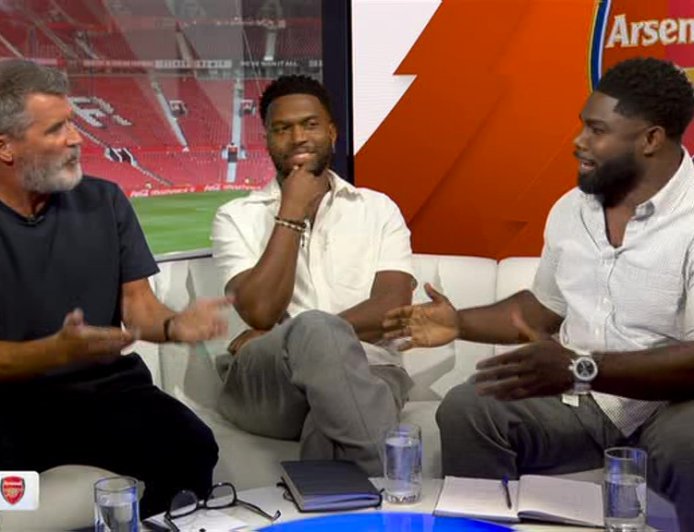 ‘This is big boy stuff’ – Roy Keane and Micah Richards have furious row in studio about Man United player