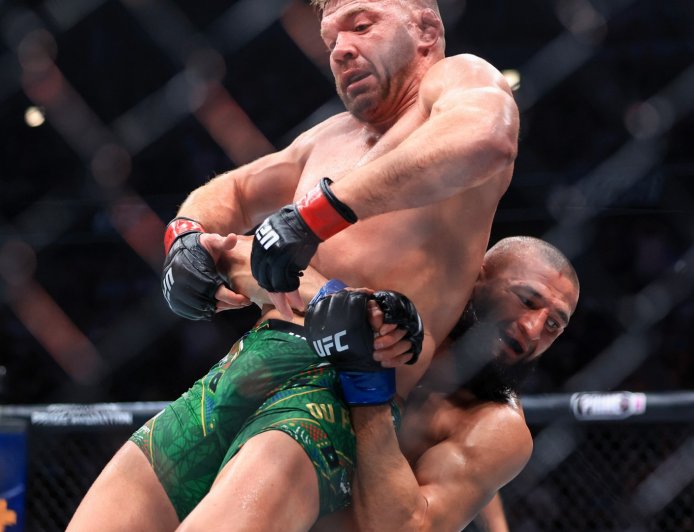 Khamzat Chimaev breaks stunning UFC record with dominant victory over Dricus Du Plessis