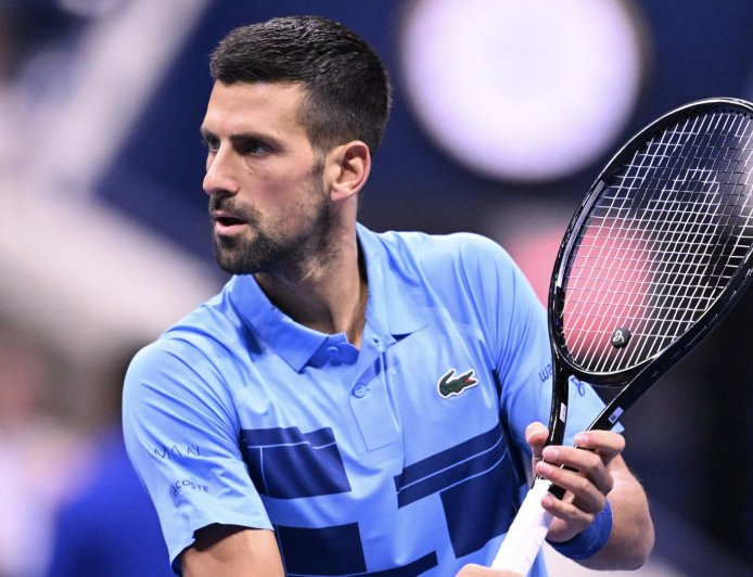 Novak Djokovic was pinned against a locker by American rival after beating ‘the pants off’ him at US Open