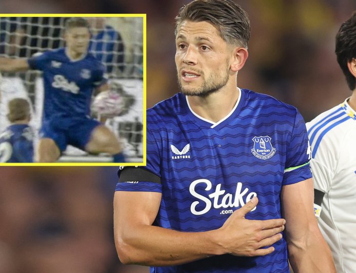 &#8216;Doesn&#8217;t make sense&#8217; &#8211; James Tarkowski hits out at Premier League&#8217;s &#8216;bizarre&#8217; explanation over controversial penalty decision