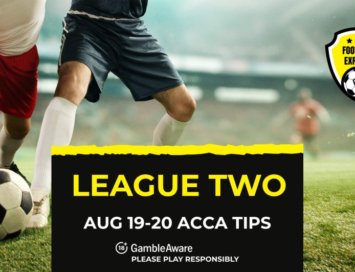 Football accumulator tips for the League Two midweek [19-20 August 2025]