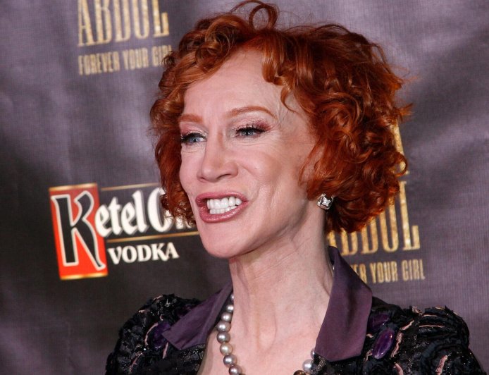 Kathy Griffin Takes Her Facelift For A Spin With Mystery Man In Los Angeles