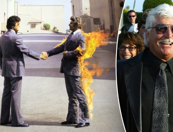Hollywood stuntman set on fire for Pink Floyd's iconic 'Wish You Were Here' album cover dies at 88