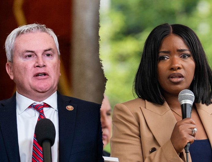 Comer, Crockett clash over Barr’s Epstein testimony as ex-Trump AG ends four-hour House grilling